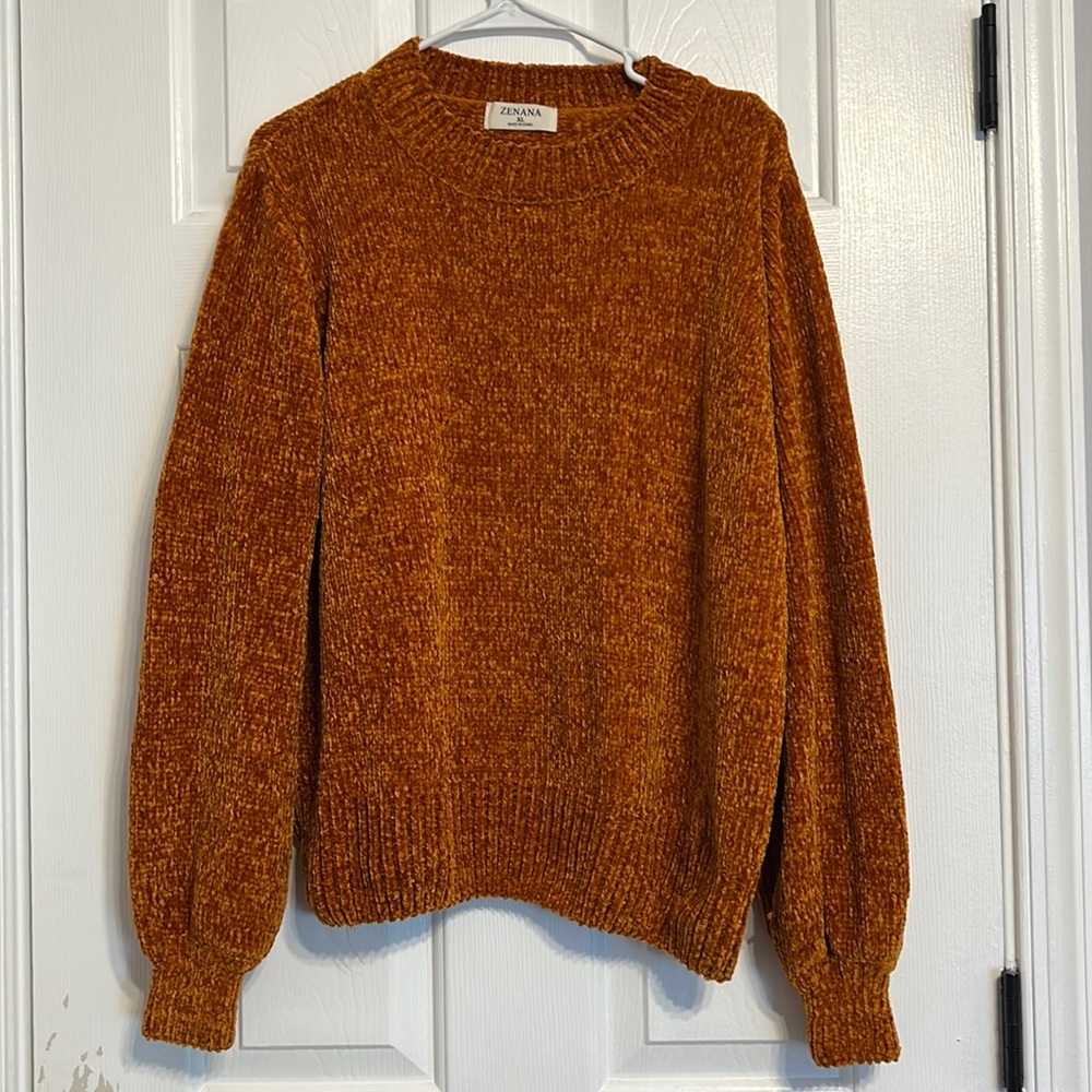 Boutique Soft Orange Sweater